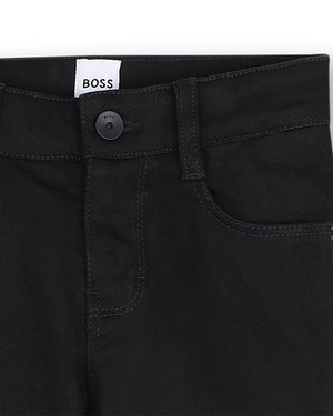 
  
    Boss
  
 Boys Black Slim Denim