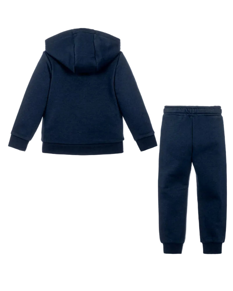 
  
    Boss
  
 Boys Navy Cotton Tracksuit