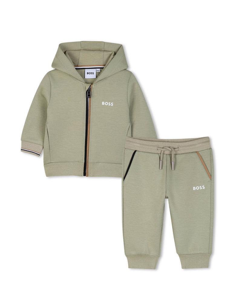 
  
    Boss
  
 Baby Boys Green Tracksuit