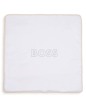 
  
    Boss
  
 Baby Boys White/Beige Cotton Blanket