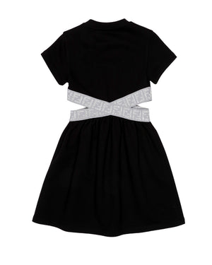 
  
    Fendi
  
 Girls Black Dress