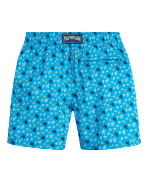 
  
    Vilebrequin
  
 Boys Blue Mini Turtle Swim Shorts