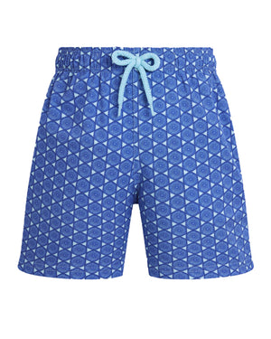 
  
    Vilebrequin
  
 Boys Blue Urchin Stretch Swim Shorts