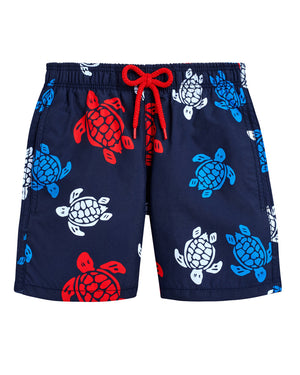 
  
    Vilebrequin
  
 Boys Navy Turtle Swim Shorts