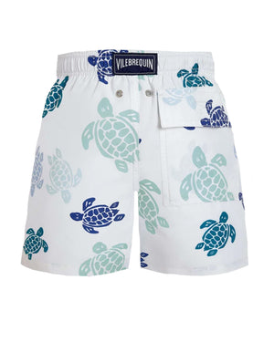 
  
    Vilebrequin
  
 Boys White Multi Turtle Swim Shorts