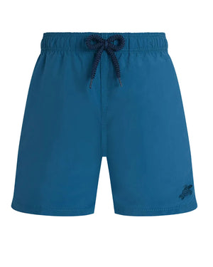 
  
    Vilebrequin
  
 Boys Blue Water Reactive Micro Turtle Swim Shorts