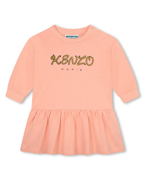 
  
    Kenzo
  
    Kids
  
 Baby Girls Pink Logo Sweater Dress