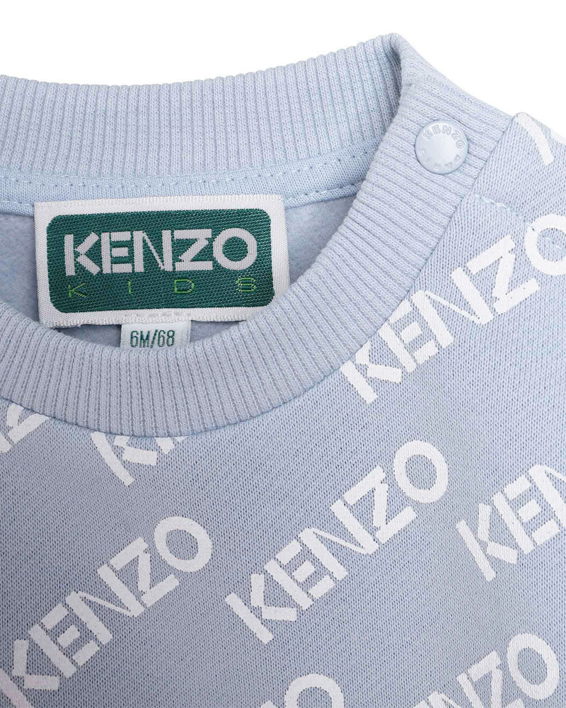 Kenzo Kids Baby Boys Blue Logo Tracksuit