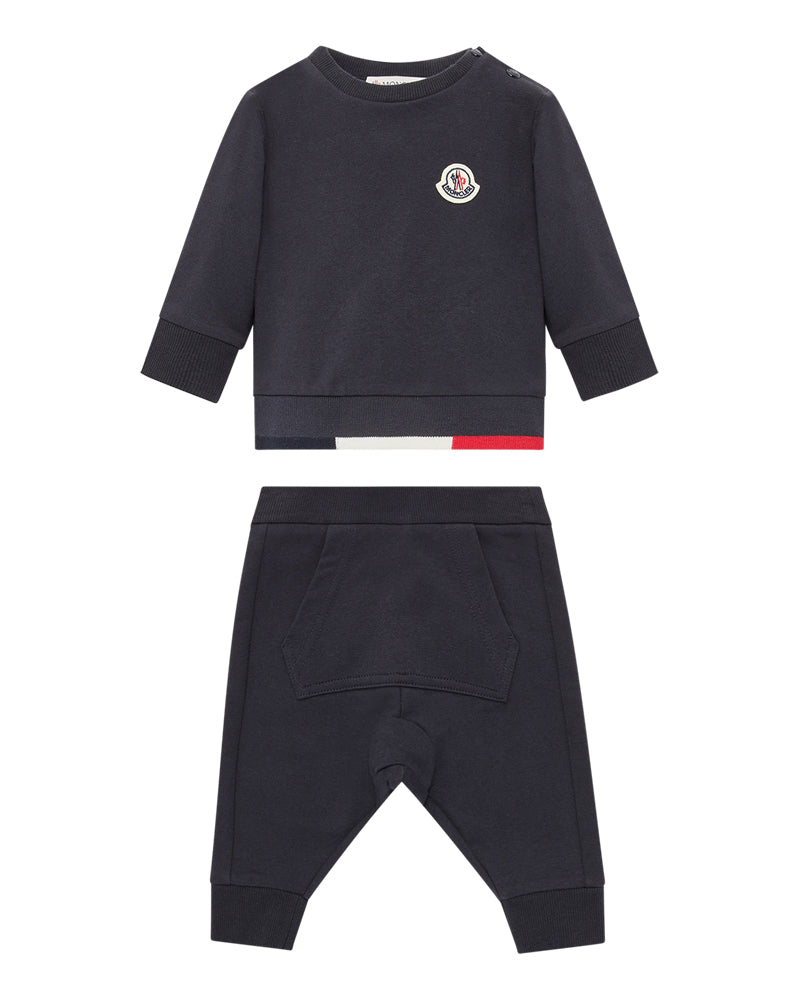 Baby Boys Navy Tracksuit
