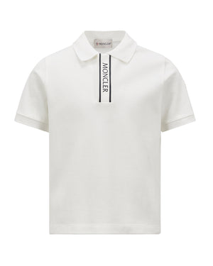 
  
    Moncler
  
    Enfant
  
 Boys White Cotton Polo