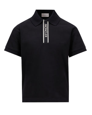 
  
    Moncler
  
    Enfant
  
 Boys Navy Cotton Polo