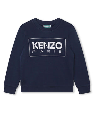 
  
    Kenzo
  
    Kids
  
 Boys Navy Logo Sweatshirt