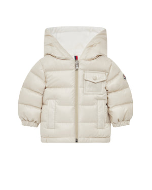 
  
    Moncler
  
    Enfant
  
 Baby Beige Mesles Down Jacket
