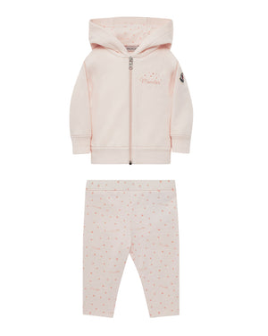 
  
    Moncler
  
    Enfant
  
 Baby Girls Pink Logo Tracksuit
