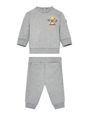 
  
    Moncler
  
    Enfant
  
 Baby Boys Grey Teddy Tracksuit