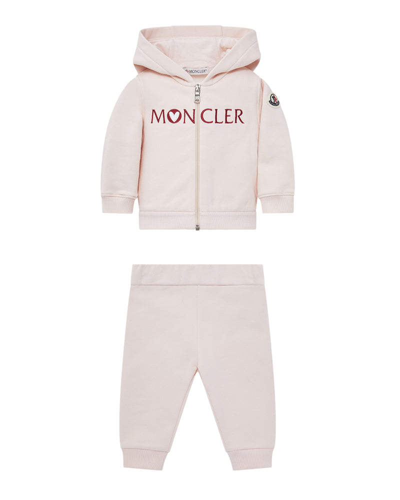 Baby Girls Pink Logo Tracksuit