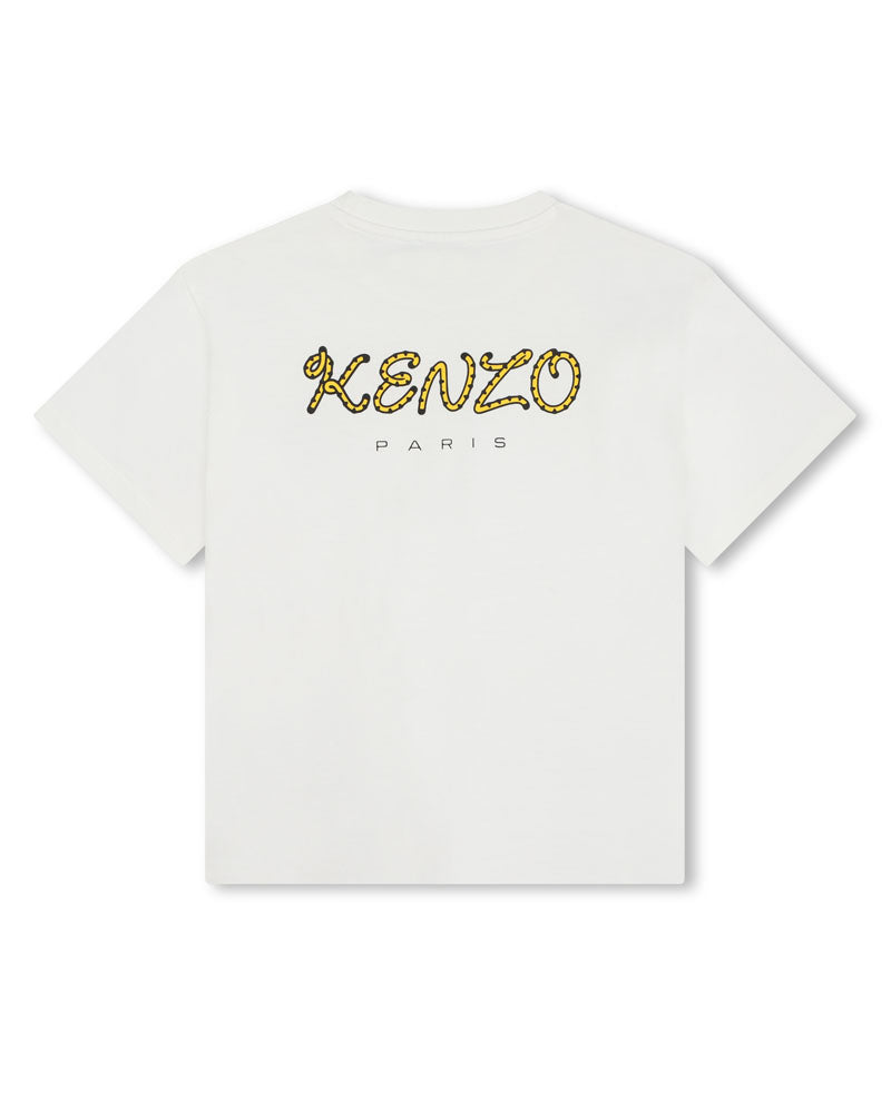 Kenzo Kids White T-Shirt - Designer Kids Wear