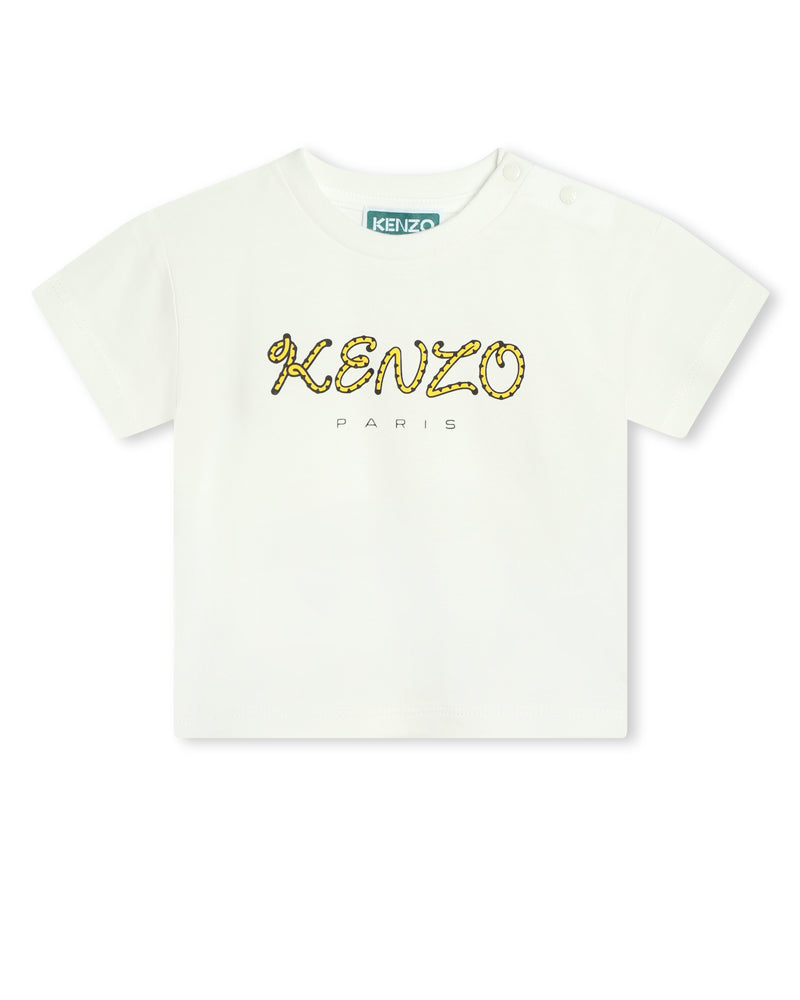 Baby White Logo T-Shirt
