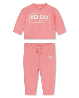 
  
    Kenzo
  
    Kids
  
 Baby Girls Pink Tracksuit