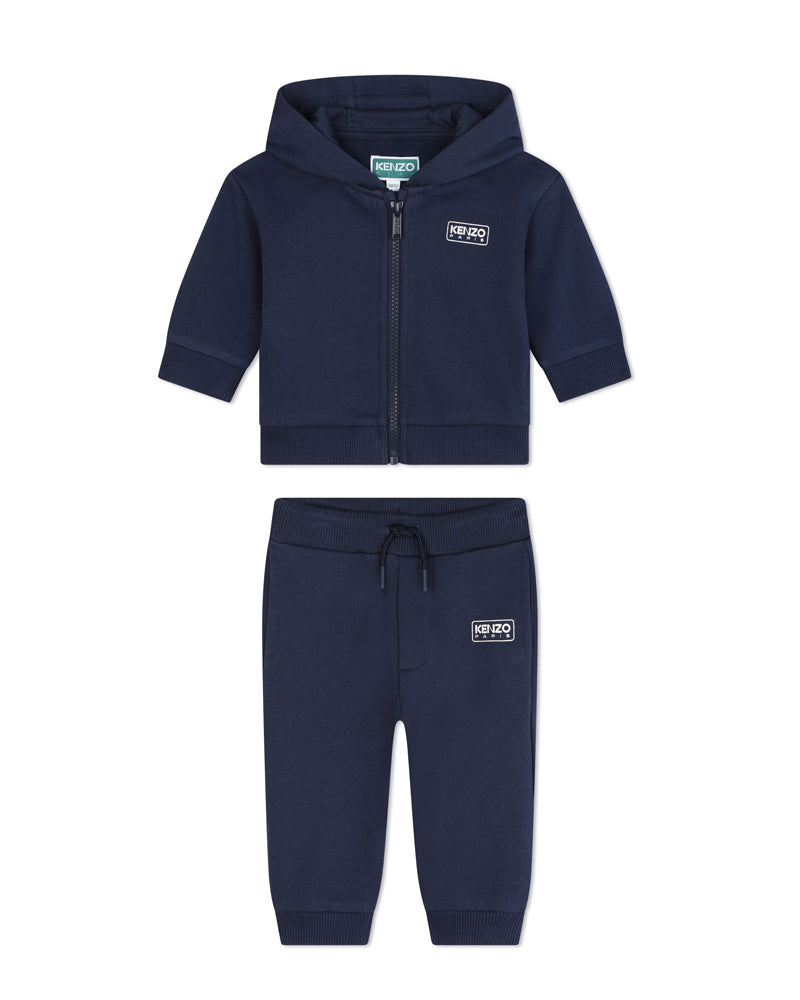 Baby Boys Navy Tracksuit