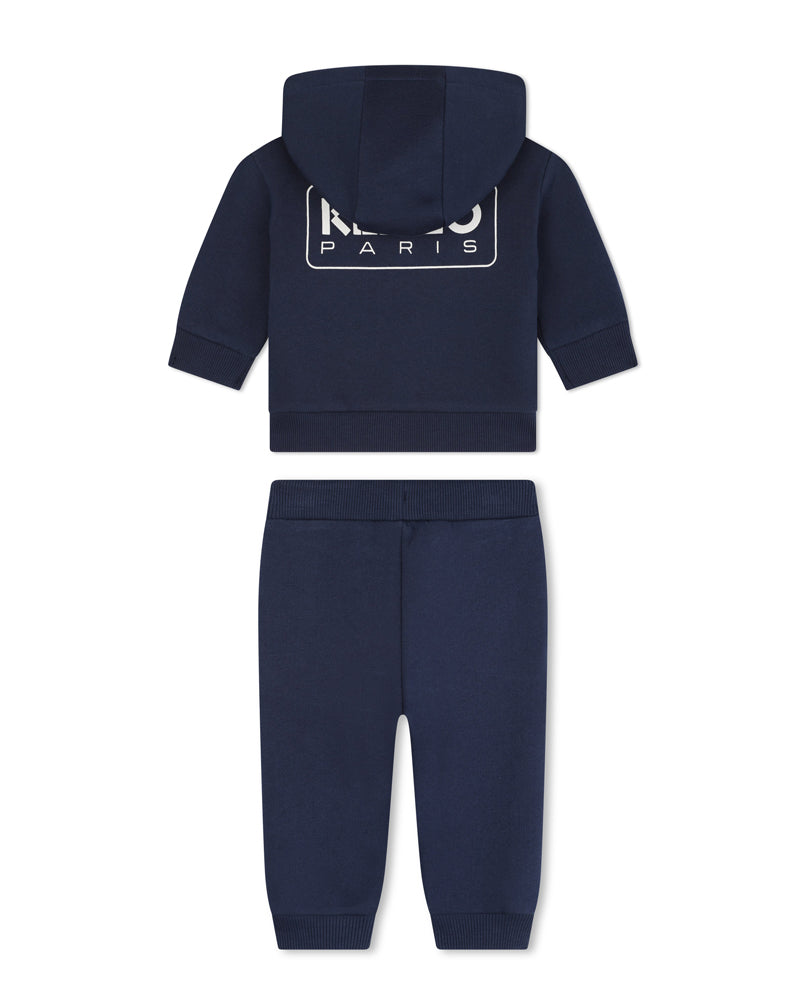 Baby Boys Navy Tracksuit