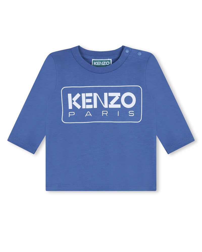 Baby Boy Blue Logo Top