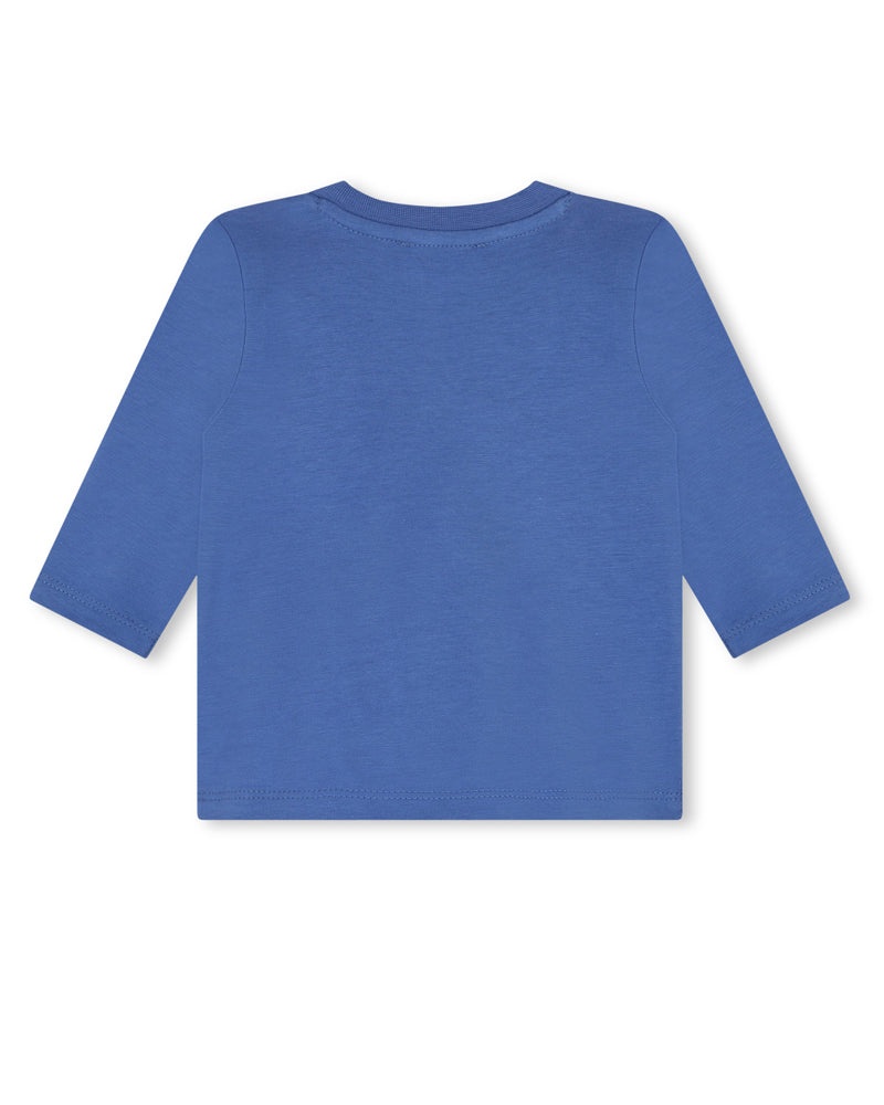 Baby Boy Blue Logo Top