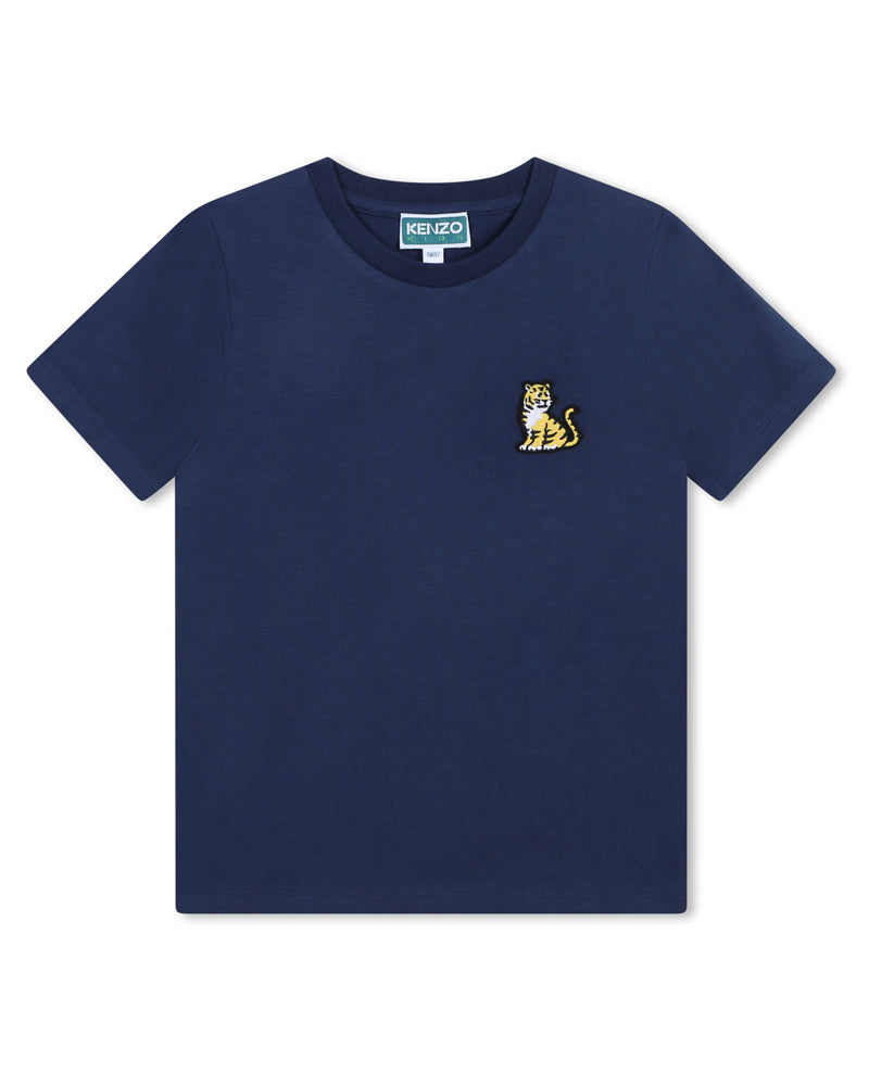 Boys Navy Tiger T-Shirt