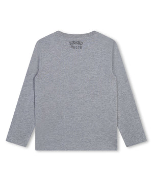 
  
    Kenzo
  
    Kids
  
 Boys Grey Varsity Tiger Top