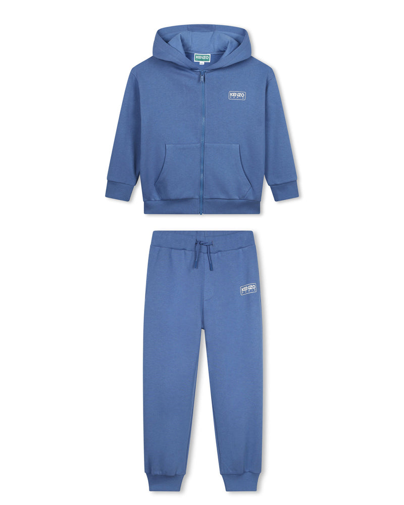 Boys Blue Logo Tracksuit