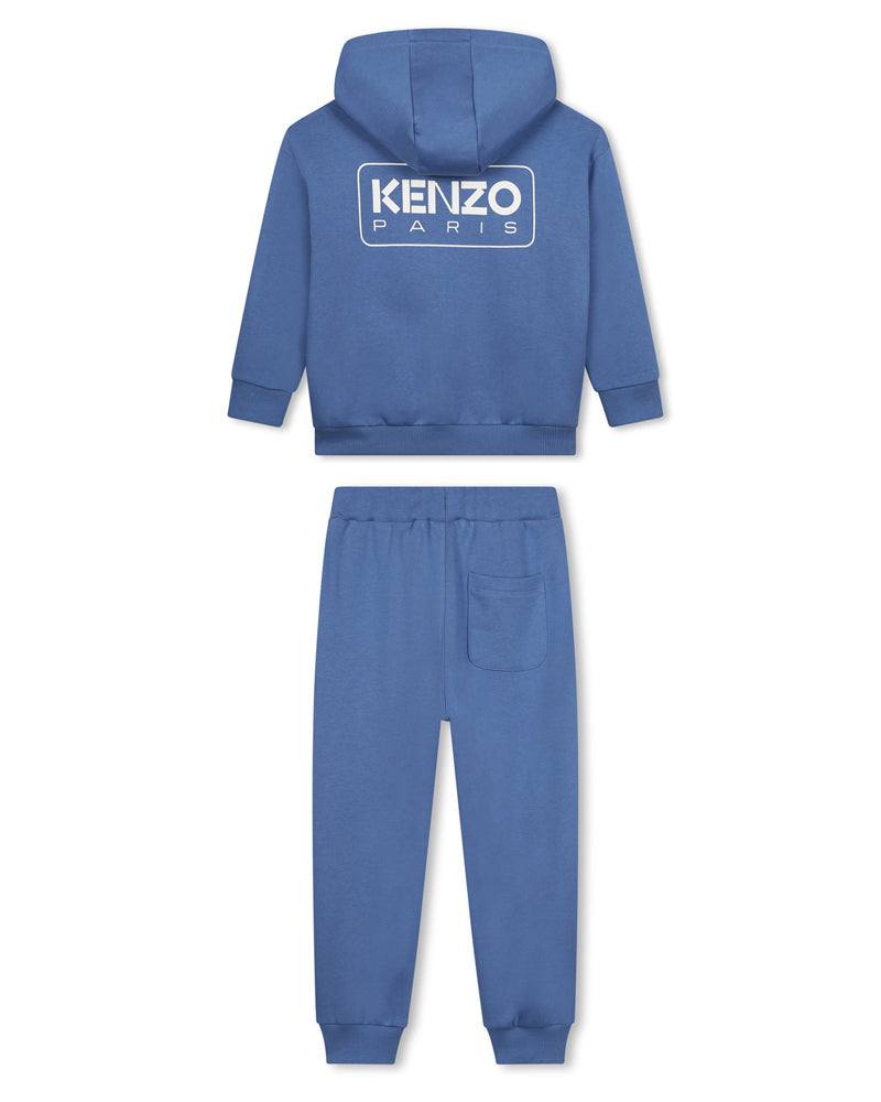 Boys Blue Logo Tracksuit