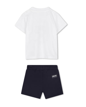 
  
    Kenzo
  
    Kids
  
 Baby White Tiger Logo T-Shirt & Short Set
