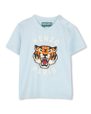 
  
    Kenzo
  
    Kids
  
 Baby Blue Tiger Logo T-Shirt