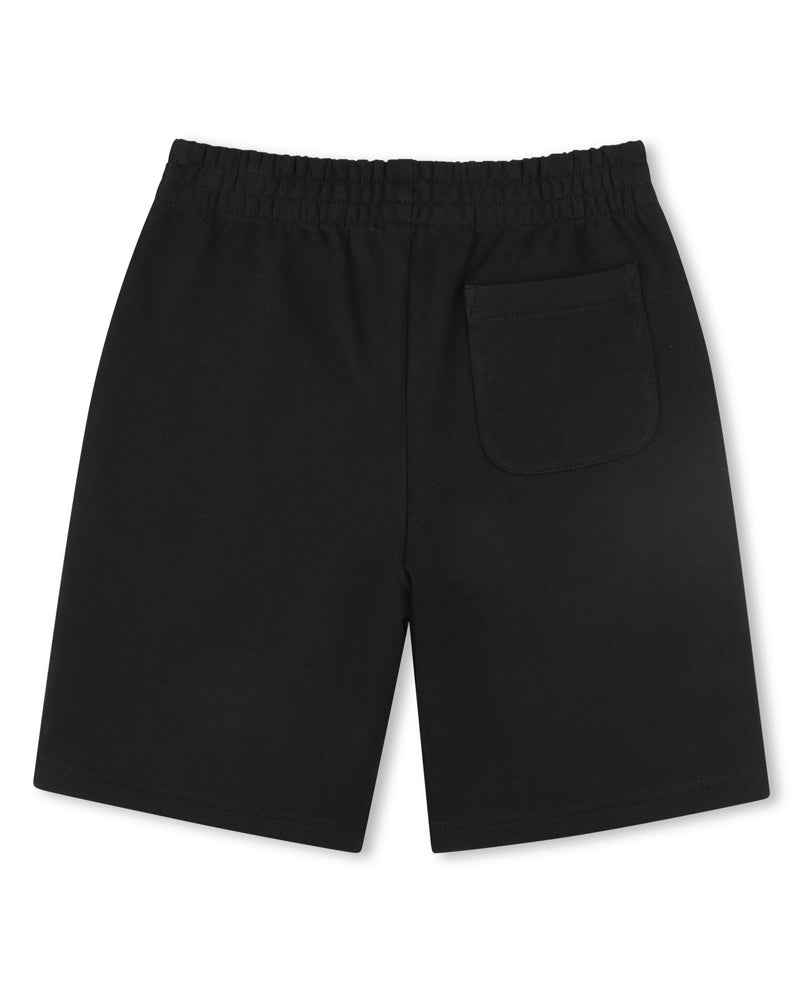 Boys Black Track Shorts