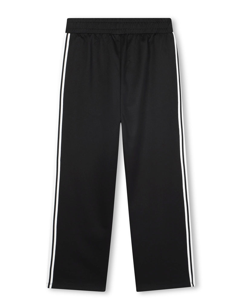 Boys Black Track Pants