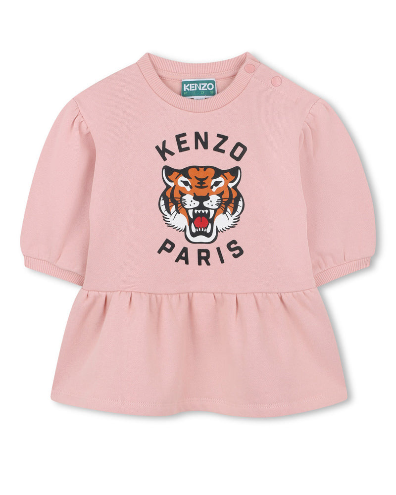 Baby Girls Pink Tiger Dress