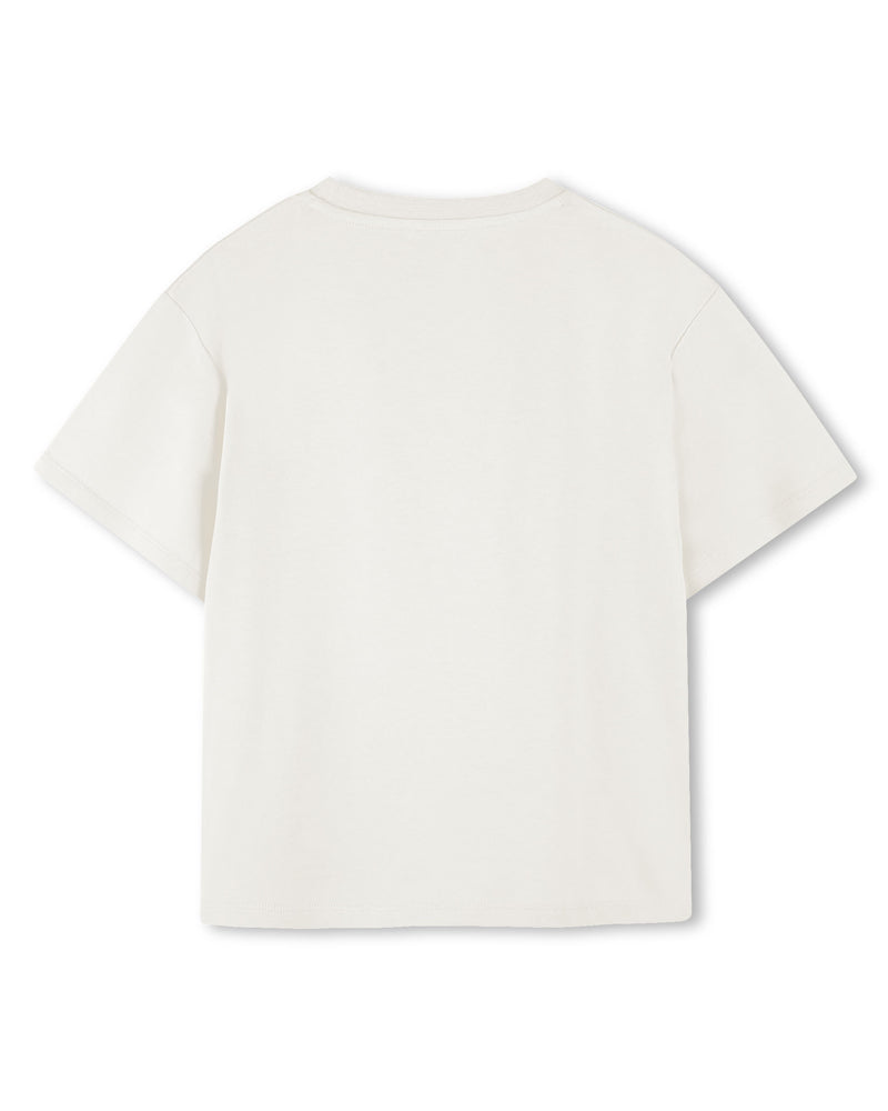 Ivory Tiger Logo T-Shirt