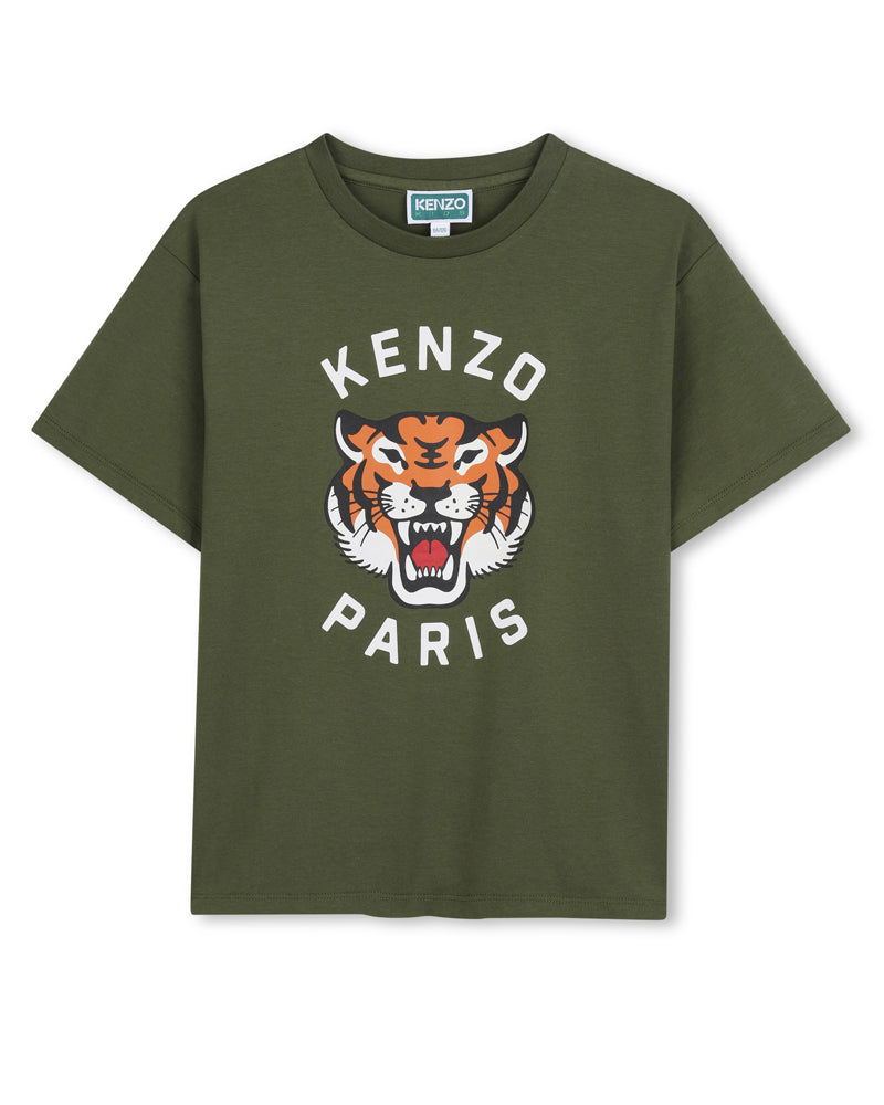 
  
    Kenzo
  
    Kids
  
 Boys Green Tiger T-Shirt