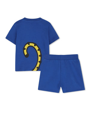 
  
    Kenzo
  
    Kids
  
 Baby Boys Blue Tiger T & Short Set