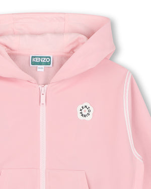 
  
    Kenzo
  
    Kids
  
 Girls Pink Zip Up Sweater