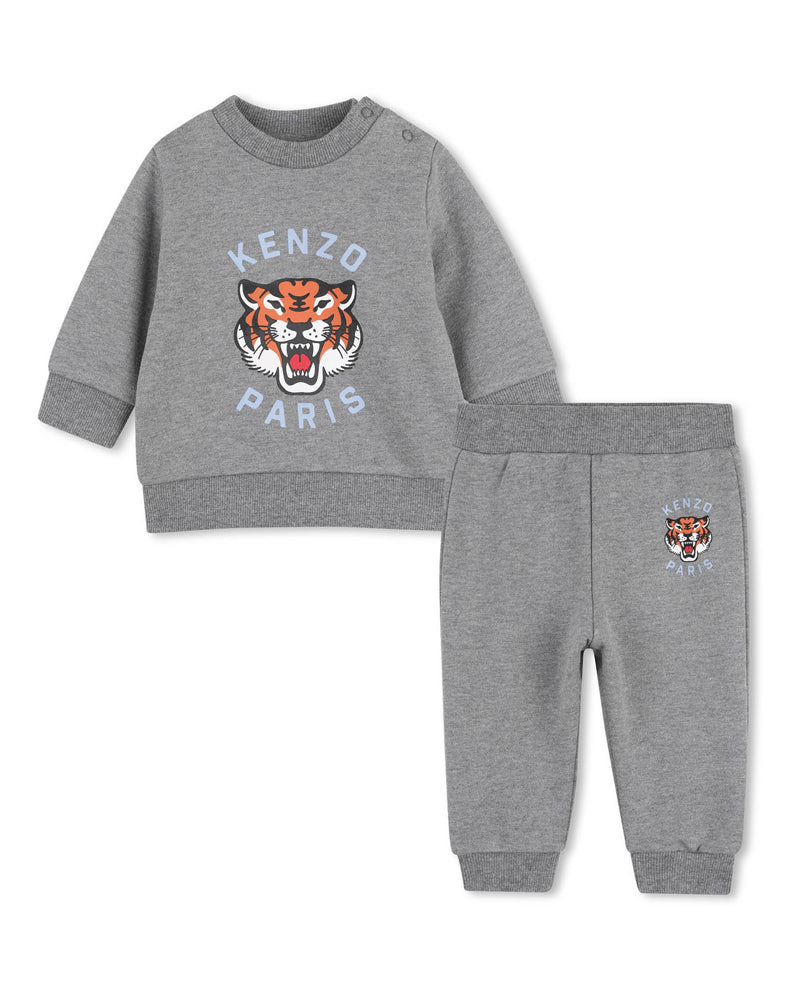 
  
    Kenzo
  
    Kids
  
 Baby Boys Grey Tiger Tracksuit