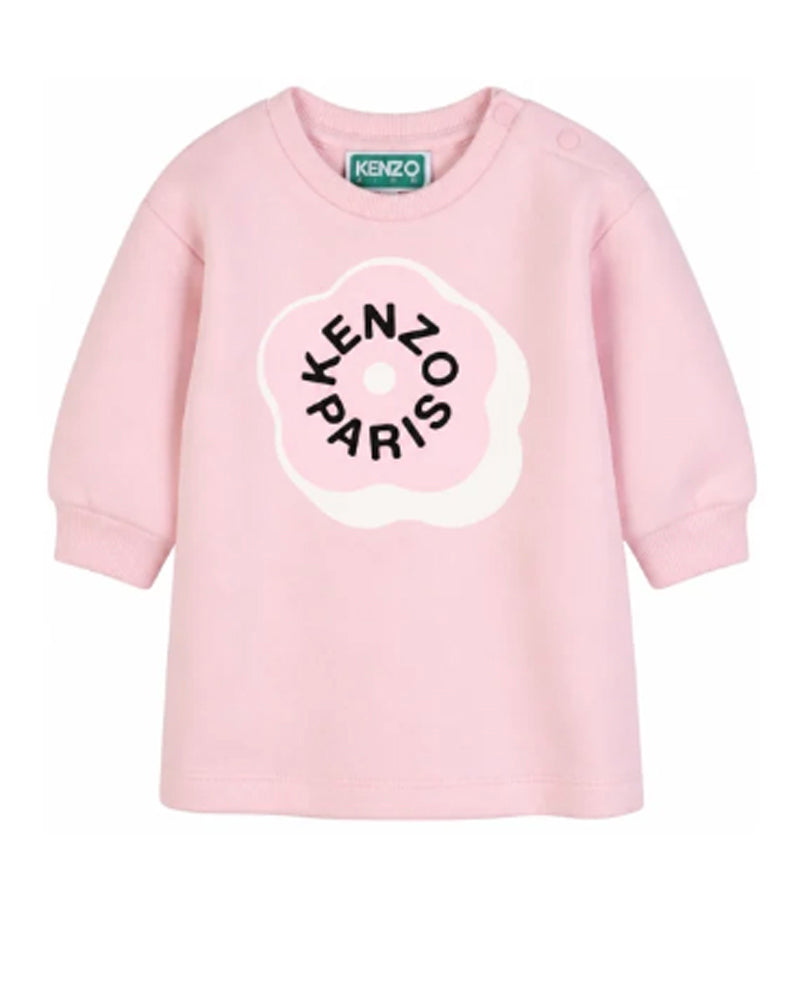 
  
    Kenzo
  
    Kids
  
 Baby Girls Pink Flower Sweater Dress