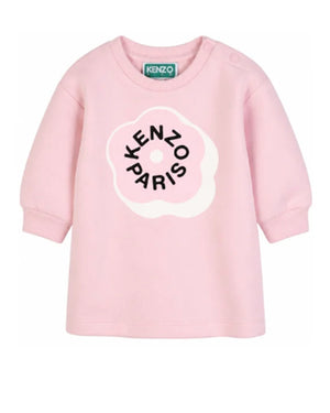 
  
    Kenzo
  
    Kids
  
 Baby Girls Pink Flower Sweater Dress