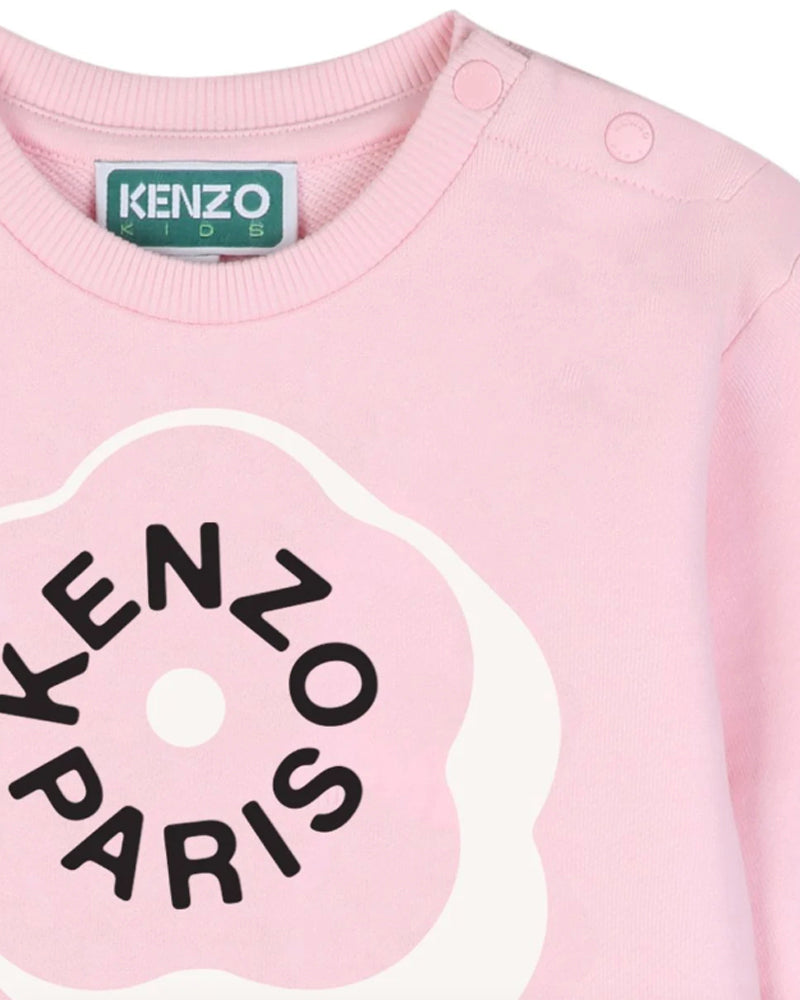 
  
    Kenzo
  
    Kids
  
 Baby Girls Pink Flower Sweater Dress