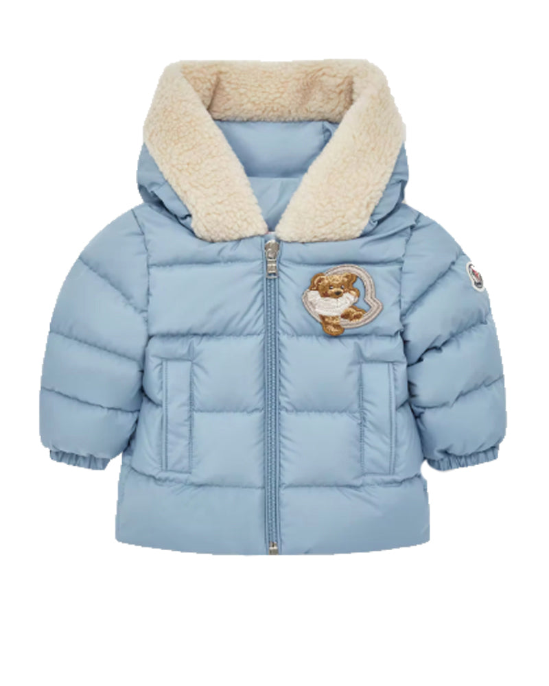 Moncler Kids Baby Boys Blue Kesimur Down Jacket