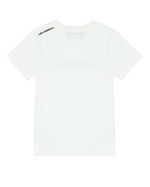 
  
    Karl
  
    Lagerfeld
  
    Kids
  
 Boys White T-Shirt