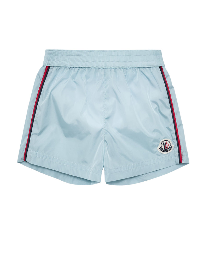
  
    Moncler
  
    Enfant
  
 Baby Boys Blue Logo Swim Shorts