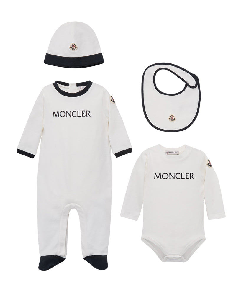 
  
    Moncler
  
    Enfant
  
 Baby White 4 Piece Gift Set