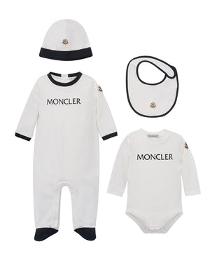 
  
    Moncler
  
    Enfant
  
 Baby White 4 Piece Gift Set