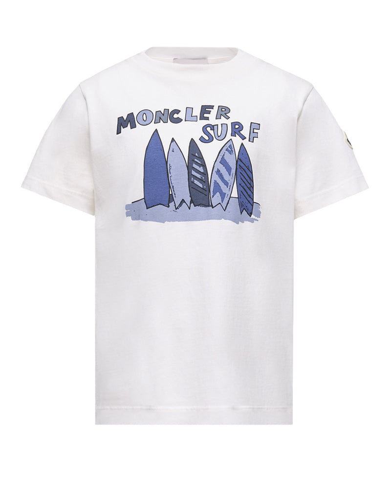 
  
    Moncler
  
    Enfant
  
 Boys White Graphic T-Shirt